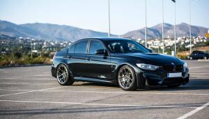BMW M3 Sedan on Vorsteiner Wheels (V-FF 103) 2016 года
